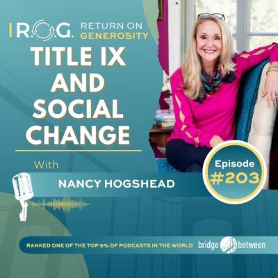 Nancy Hogshead discusses Title IX and Social Change