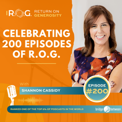 Host, Shannon Cassidy, reflects on 200 episodes of the R.O.G. podcast