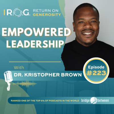 Dr. Kristopher Brown shares his journey in education, highlighting his commitment to creating a positive school environment through empowered leadership.