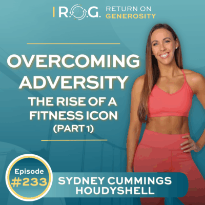 Sydney Cummings Houdyshell, a certified personal trainer and founder of Royal Change, shares her journey from a small-town athlete to a global fitness influencer, emphasizing the importance of authenticity, resilience, and community.