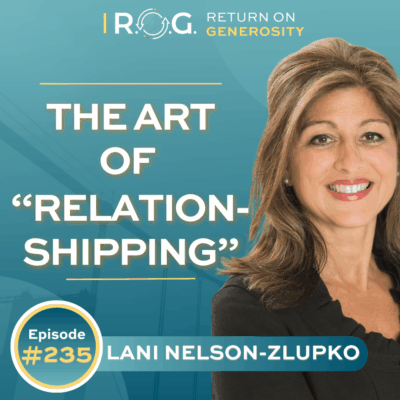 Dr. Lani Nelson-Zlupko, executive coach and psychotherapist, discusses the difference between relationships and “relation-shipping”, sharing insights on effective communication, emotional intelligence, and the importance of accountability in relationships to build meaningful connections.